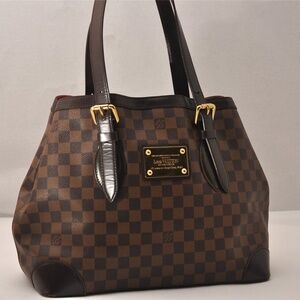 LOUIS VUITTON Louis Vuitton Hampstead MM, Damier Ebene